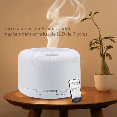 Aromatizador Umidificador Difusor Eletrônico 500ml