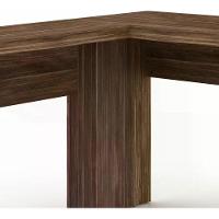 Mesa Para Escritorio De Canto Me4129 Nogal Nogal - 5