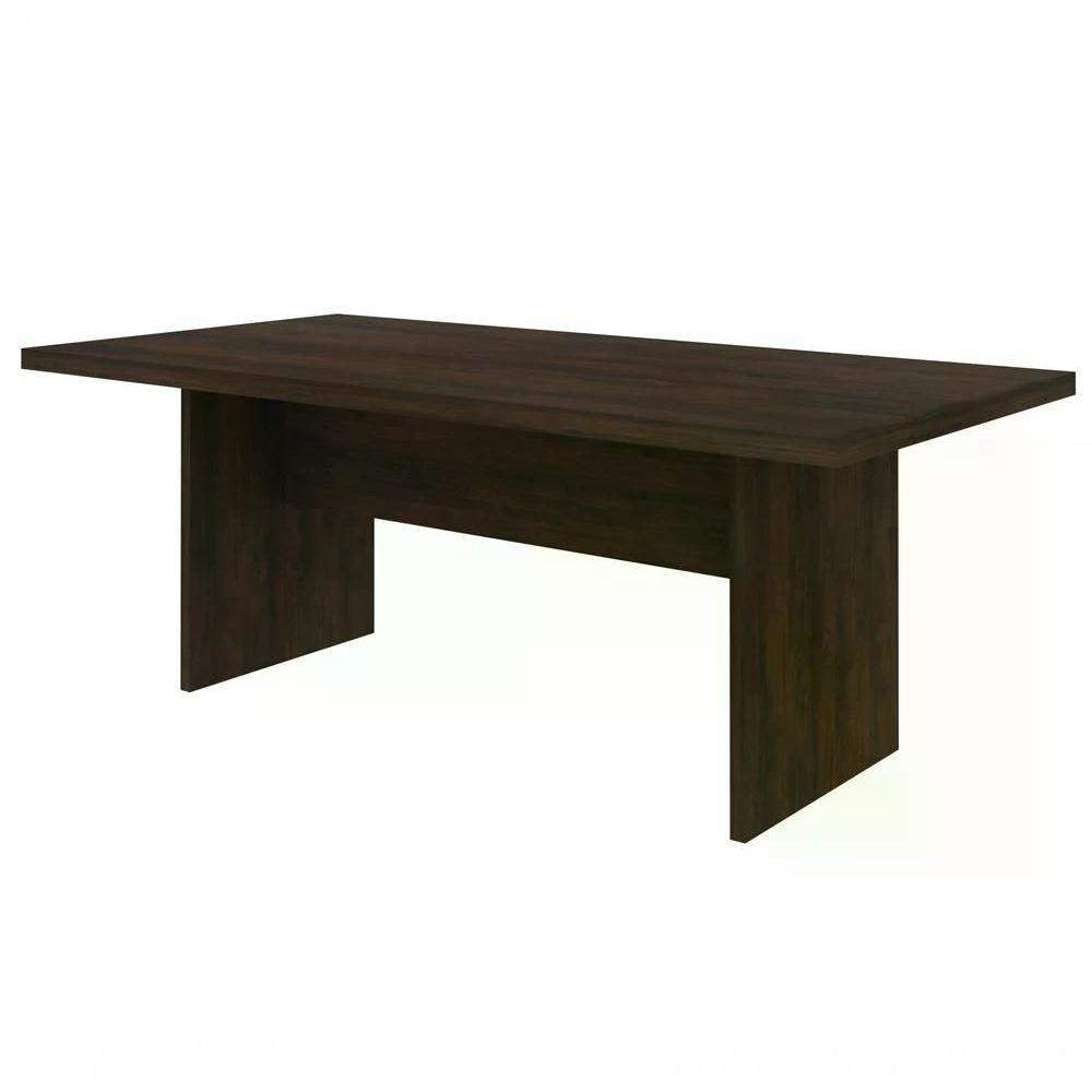 Mesa Reunião Para Escritório 200x100 Cm Me4119 Rustico - 1