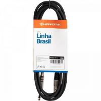Cabo Para Microfone Linha Brasil Xlr(f) X P10 3m Preto Hayonik - 3