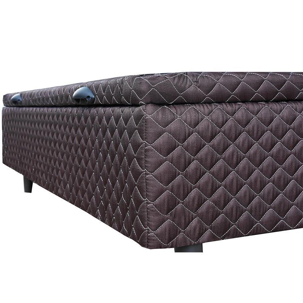 Base Box Baú Para Colchão Casal Umaflex Thor 188cm X 138cm - 6