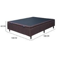 Base Box Baú Para Colchão Casal Umaflex Thor 188cm X 138cm - 3