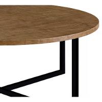 Mesa De Centro Aço Preto 27856 Linha Complementos Vermont Ar - 5