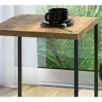 Mesa Lateral Cube 24804 Linha Complementos Preto Vermont Art - 3