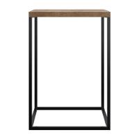 Mesa Lateral Cube 24804 Linha Complementos Preto Vermont Art - 6