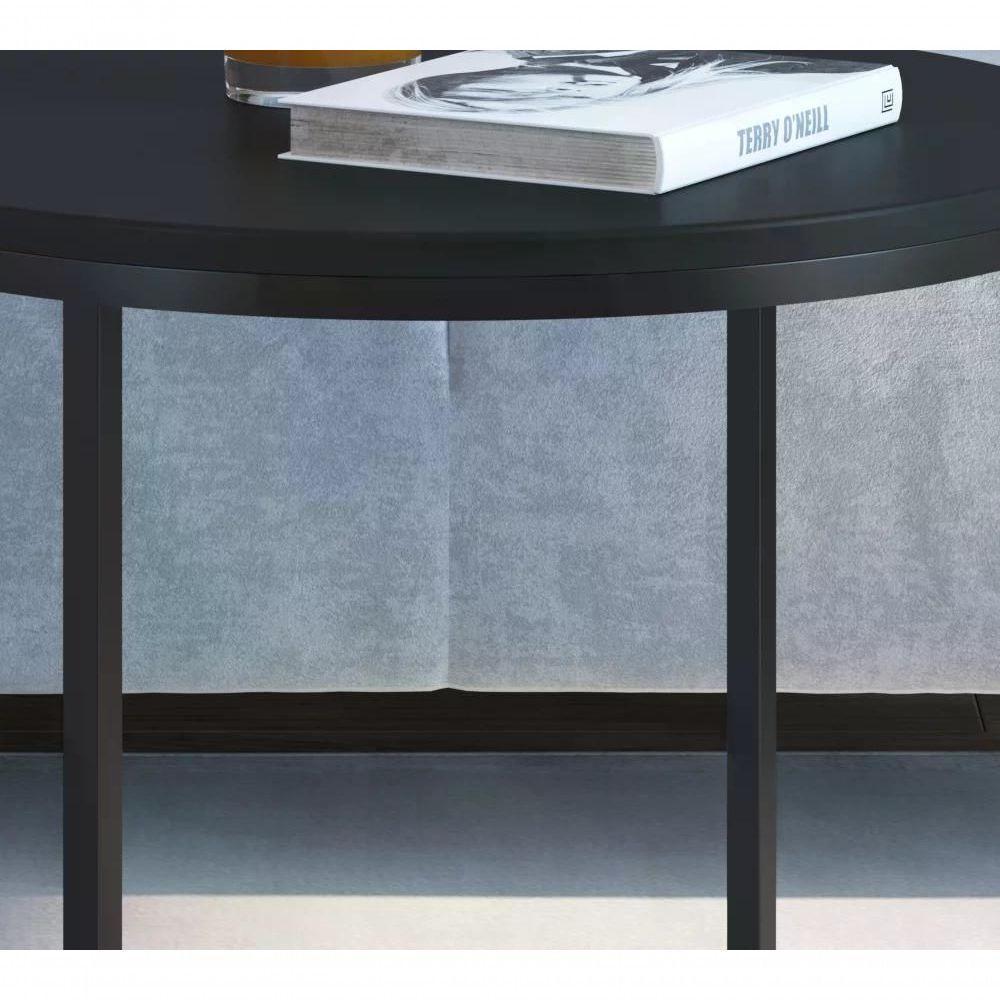 Mesa Lateral Voip Media 24815 Linha Complementos Preto Preto - 3