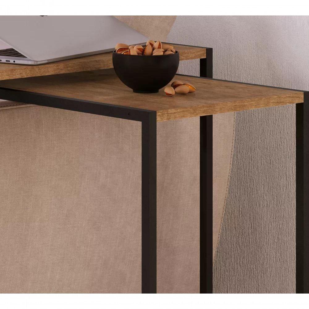 Conjunto 02 Mesas Laterais 27895 Linha Complementos Vermont - 7