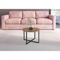 Mesa De Centro Est Aço 27857 Linha Complementos Vermont Pret - 3