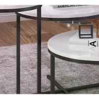 Conjunto Mesas Lateral Voip 03 Peças 24820 Linha Complemento