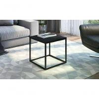 Mesa De Centro Ou Lateral Cube M 24802 Linha Complementos Pr - 3