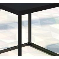 Mesa De Centro Ou Lateral Cube M 24802 Linha Complementos Pr - 5