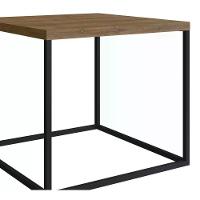 Mesa De Centro Ou Lateral Cube M 24802 Linha Complementos Pr - 7