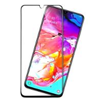 Kit Película 3D Vidro P/ Samsung A70 + Capinha Preta - 2