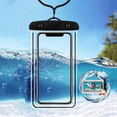 Capa Bolsa A Prova Dágua Impermeável P/ Celular Preto
