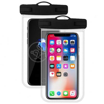 Capa Bolsa A Prova Dágua Impermeável P/ Celular Preto
