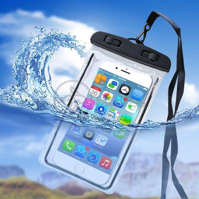 Capa Bolsa A Prova Dágua Impermeável P/ Celular Preto