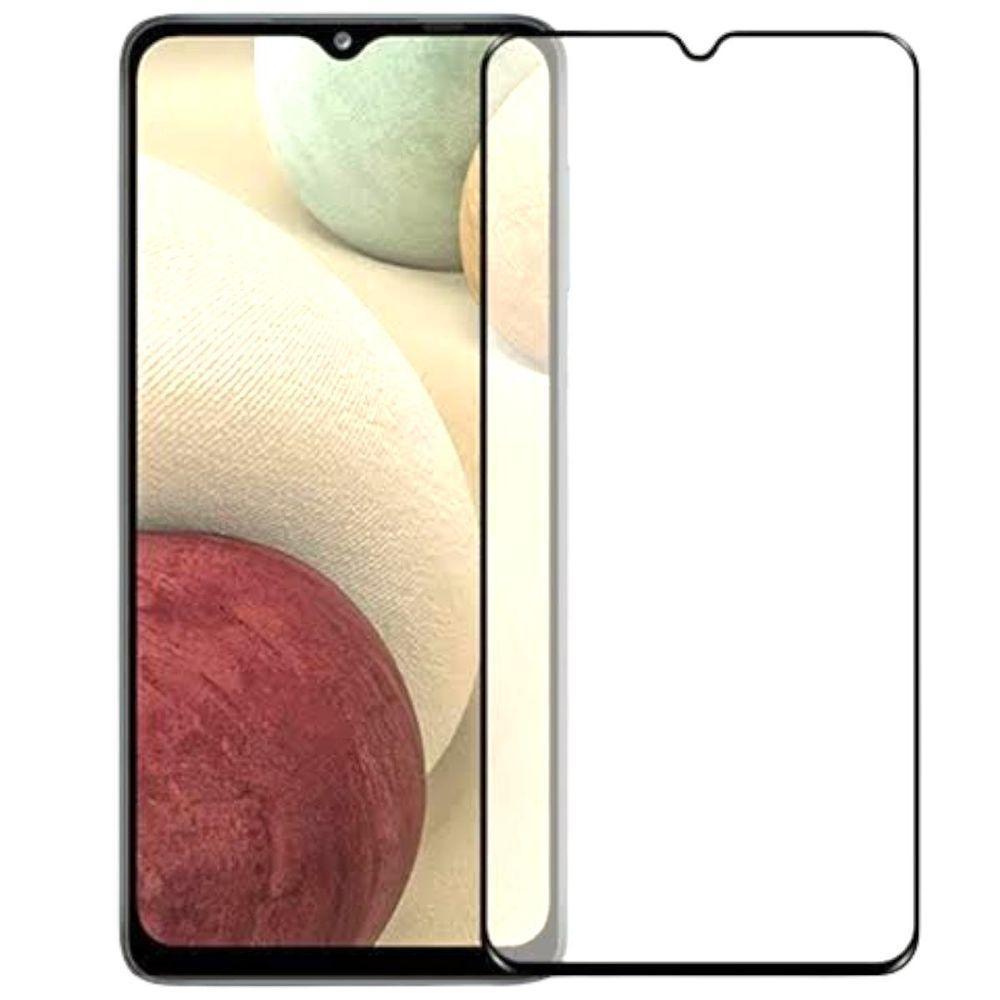 Kit Película 3D Vidro P/ Samsung A12 + Capinha Preta - 2