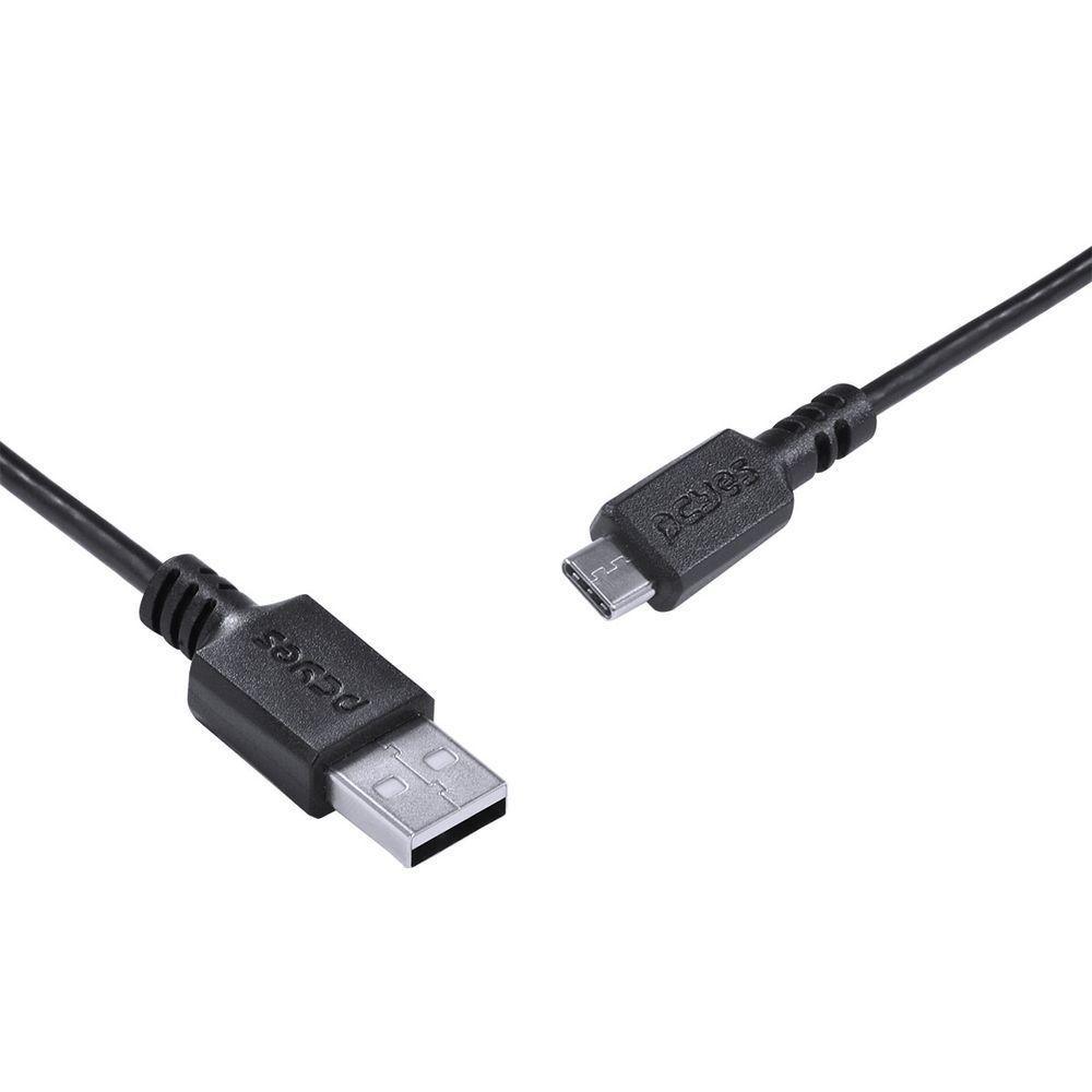 Cabo Para Celular Smartphone Usb A 2.0 Usb Tipo C 2M Preto - 6