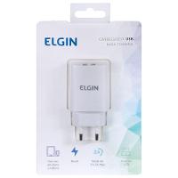 Carregador De Tomada Com 2 Saida Usb 5V 2.1A, Bivolt - 1