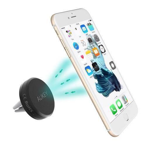 Suporte Magnético Veicular Para Smartphone Saída De Ar - 1