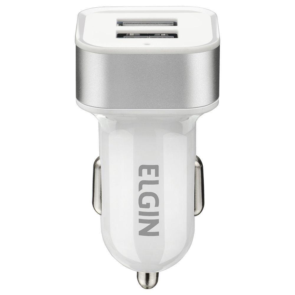 Carregador Veicular Automotivo 12V Com 2 Saídas Usb 5V 2.1A - 3