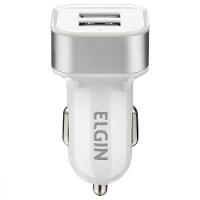 Carregador Veicular Automotivo 12V Com 2 Saídas Usb 5V 2.1A - 2