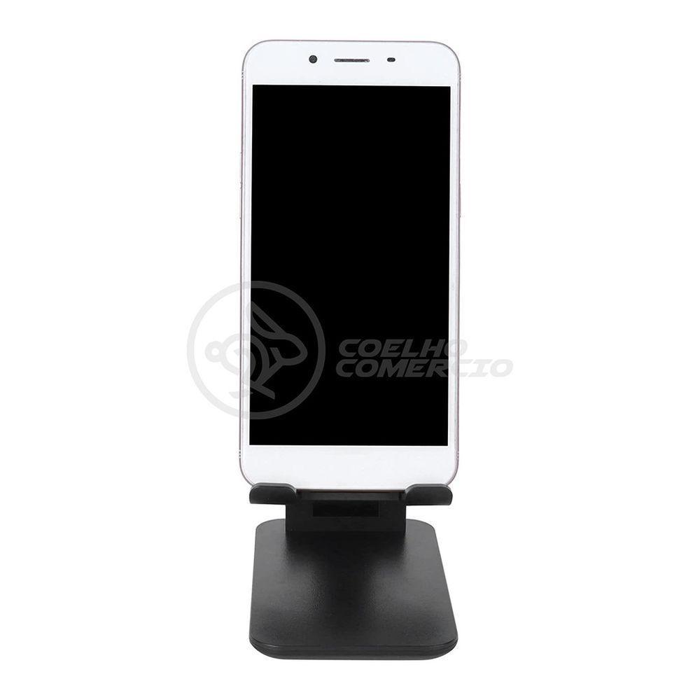 Suporte Para Celular De Mesa Ajustável Branco - 6