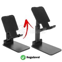 Suporte Para Celular De Mesa Ajustável Branco - 5