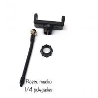 Suporte De Celular Flexível Para Ring Light Rosca Macho - 1
