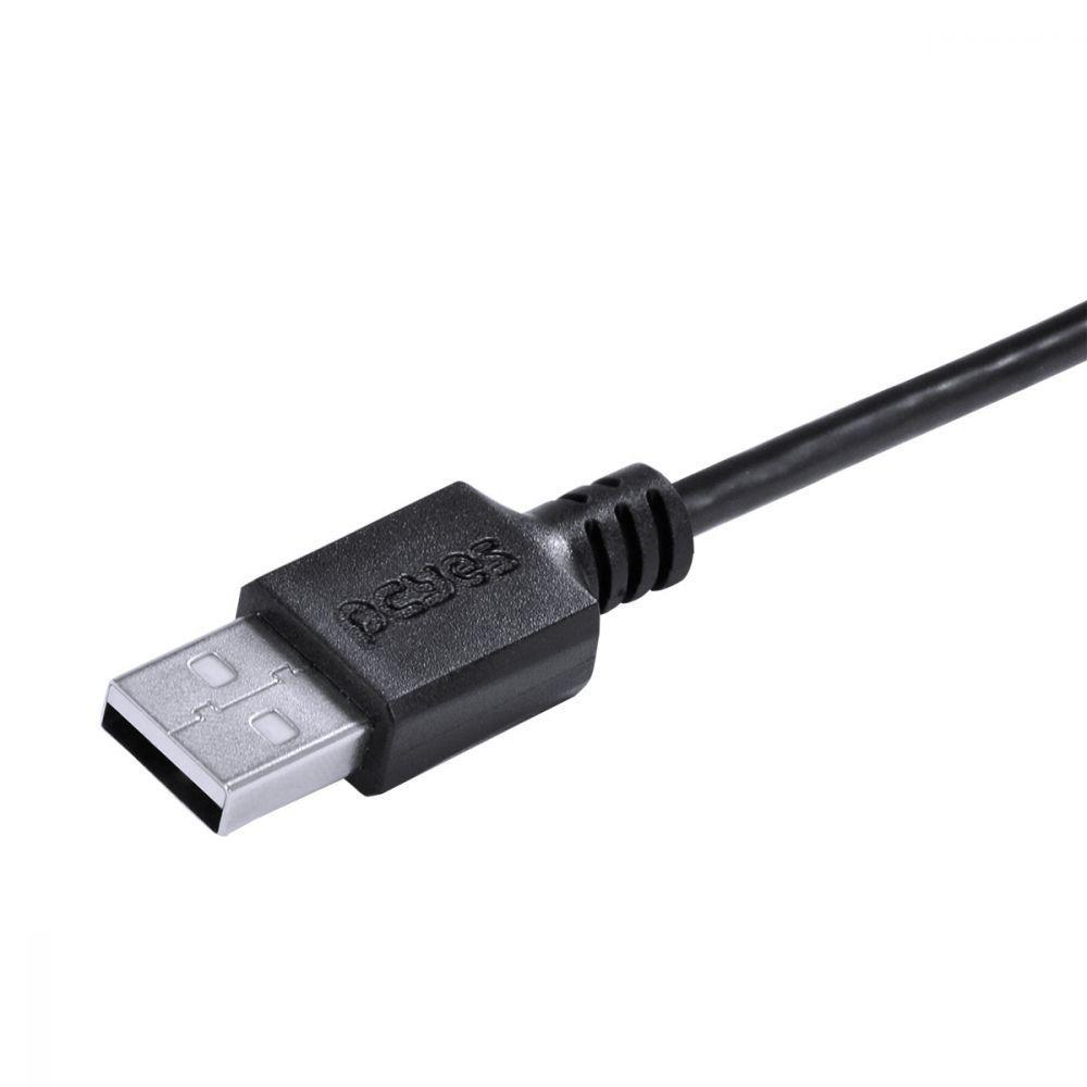 Cabo Para Celular Smartphone Usb A 2.0 Para Usb Tipo C Para 2 Metros Preto - Puacp-02 - 4