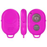 Controle Remoto Disparador De Fotos Bluetoth Selfie Rosa Nº7 - 1