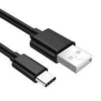 Cabo De Dados Preto Comprido (1.2m) Para Moto G8 - 5
