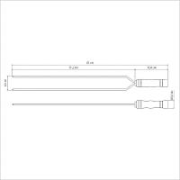 Espeto Duplo Para Churrasco Tramontina Com Lâmina Em Aço Inox E Cabo De Madeira 65 Cm Tramontina - 4