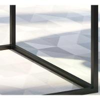 Mesa Lateral Cube 24803 Linha Complementos Preto Vermont Artesano Preto Vermont - 9
