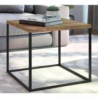 Mesa Lateral Cube 24803 Linha Complementos Preto Vermont Artesano Preto Vermont - 12