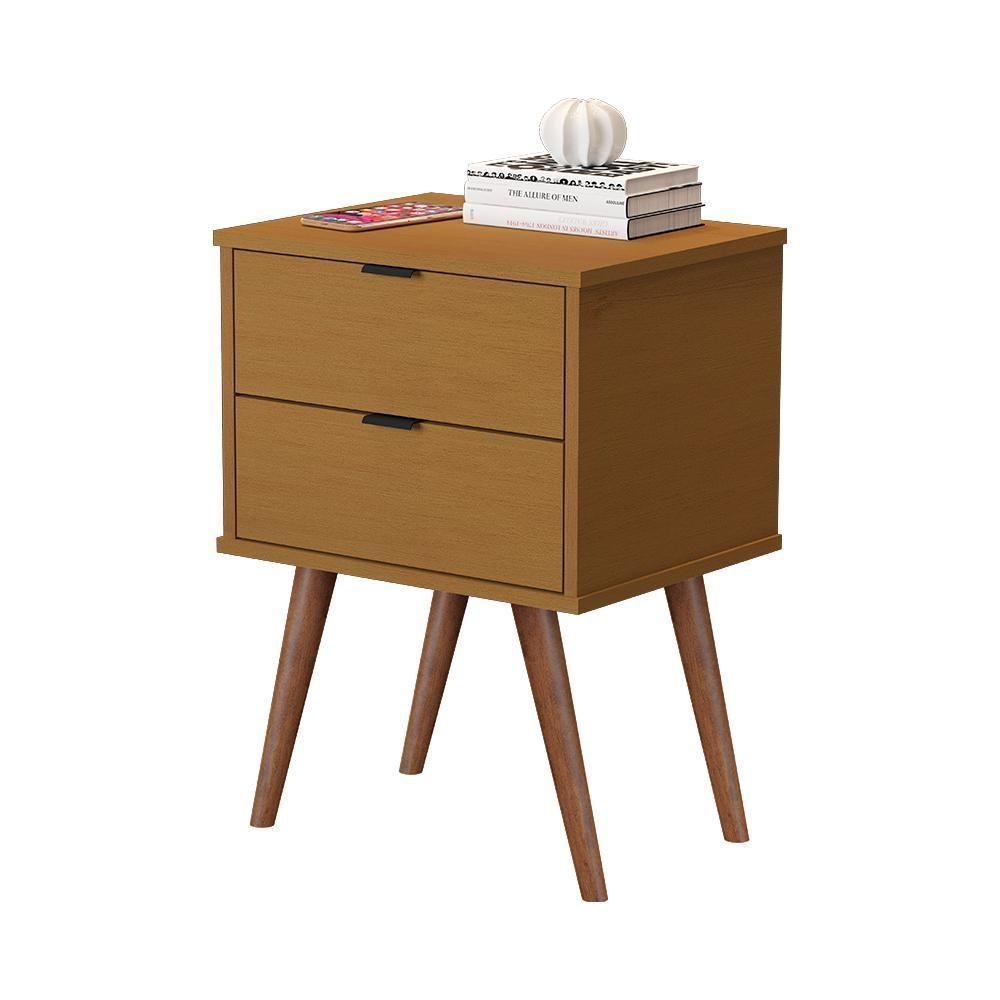 Mesa De Cabeceira 2 Nichos Rimini Nature - 3