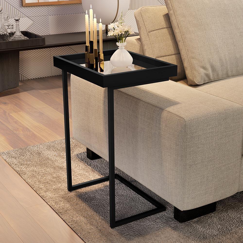 Mesa De Apoio Reggio Preto Pe Preto - 1