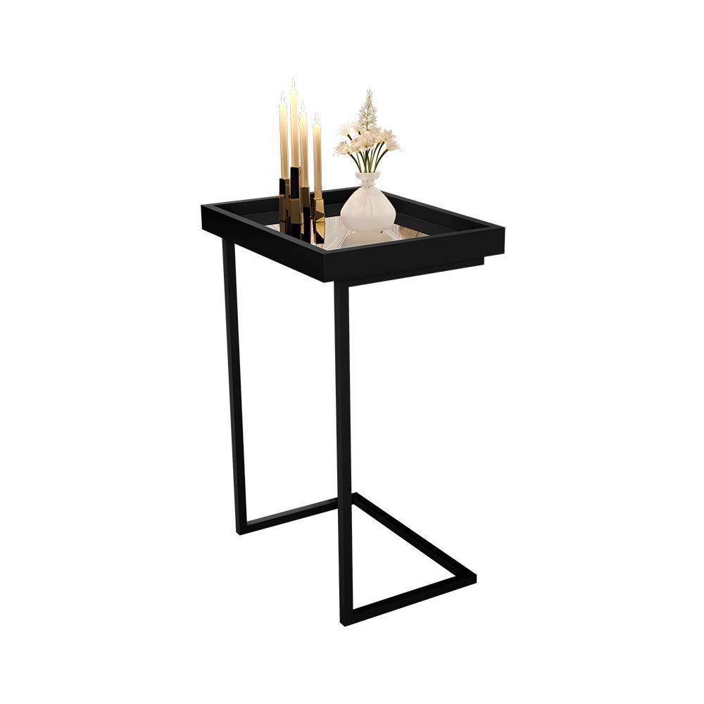 Mesa De Apoio Reggio Preto Pe Preto - 2