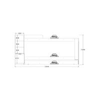 Beliche Ditália Cama Auxiliar Com Kit Luz Cm-15 Cor:branco Branco - 10