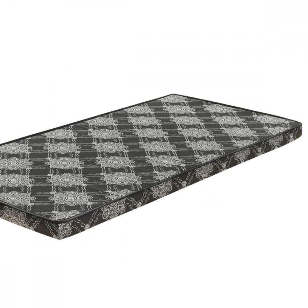 Colchão Colchonete Solteiro Iris D20 078x188x08 Cinza Estampado Prorelax Cinza - 3