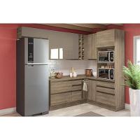 Nicho Para Cozinha Toalheiro Maxxi G740 C- Tampo 15cm Nogal - Kappesberg