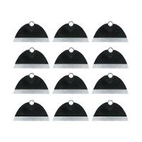 Kit Enxada Com 12 Peças Mocha 1,5 Libras Sem Cabo - Cor: Preto - 1