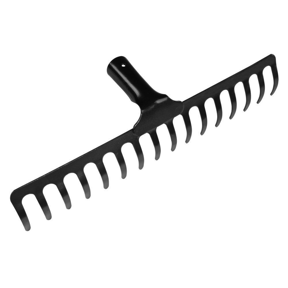 Ancinho Curvo Leve com 16 Dentes Tramontina em Aço sem Cabo - 7