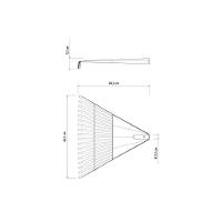 Vassoura Com 18 Dentes Tramontina Em Polipropileno Preto Sem Cabo Tramontina - 4