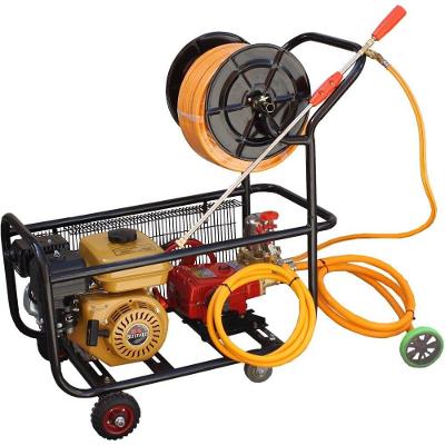 Pulverizador Gasolina Carrinho Motor 6,5Cv 4T 30-45L/Min 50M