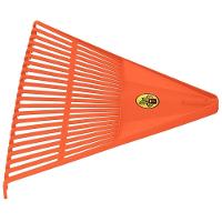 Vassoura Com 22 Dentes Tramontina Em Polipropileno Laranja Sem Cabo Tramontina - 1