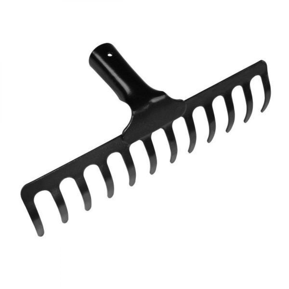 Ancinho Curvo Leve com 12 Dentes Tramontina em Aço sem Cabo - 3