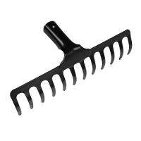 Ancinho Curvo Leve com 12 Dentes Tramontina em Aço sem Cabo - 1