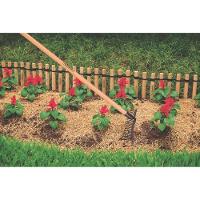 Ancinho Curvo Leve Com 12 Dentes Tramontina Em Aço Com Cabo De Madeira 120 Cm Tramontina - 2