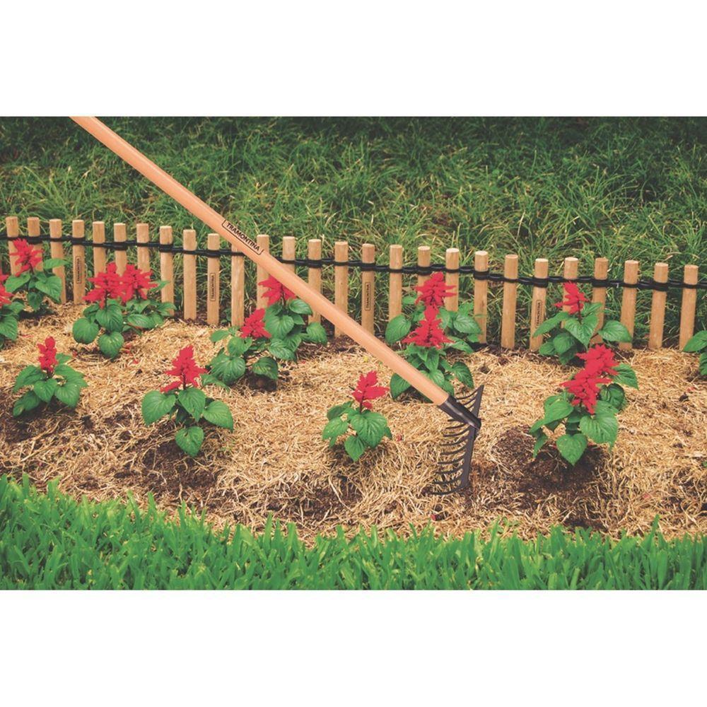 Ancinho Curvo Leve Com 12 Dentes Tramontina Em Aço Sem Cabo Tramontina - 2